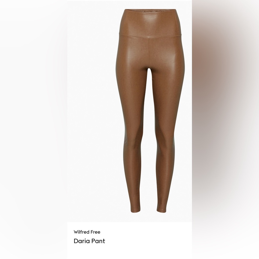 Wilfred Free Tan Faux Leather Apparel